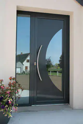 Porte d'entrée PVC